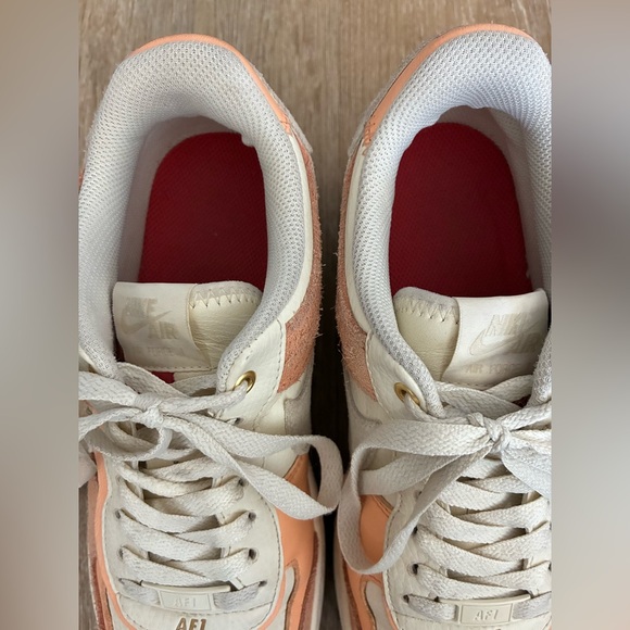 Nike Air Force 1 Shadow 'Sisterhood' Orange White Women’s Shoes Size US8.5 EU40 - Picture 8 of 11